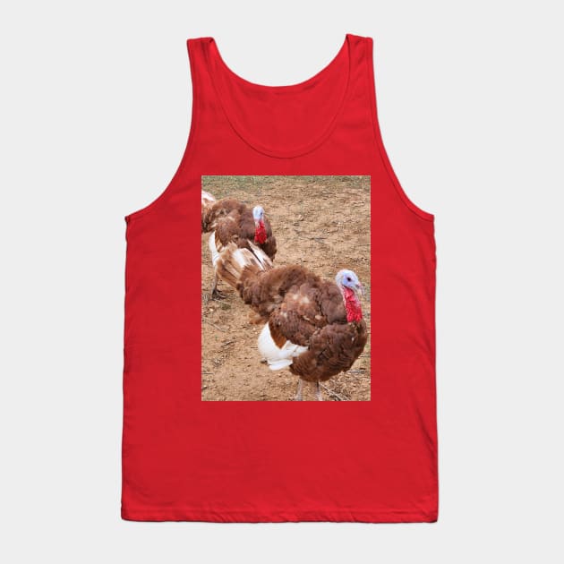 Turkeys Tank Top by Loki's Magical Mischief